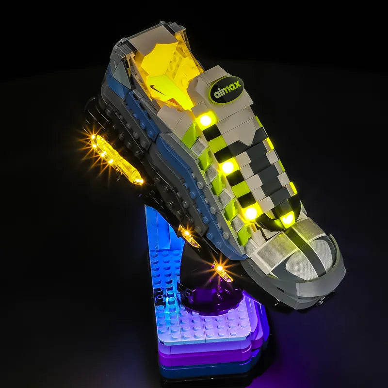 Kit lumière pour Nike Air Max 95 x LEGO Set 43025 - Briksmax 2.0