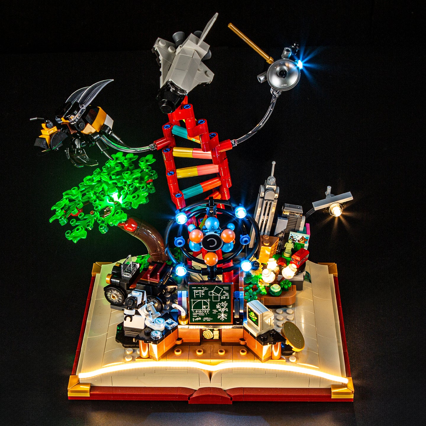 Lightailing Light Kit For LEGO The Evolution of STEM #21355-4
