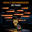 Kit d'éclairage pour fossiles de dinosaures : Crâne de T. rex 76964-Lightailing