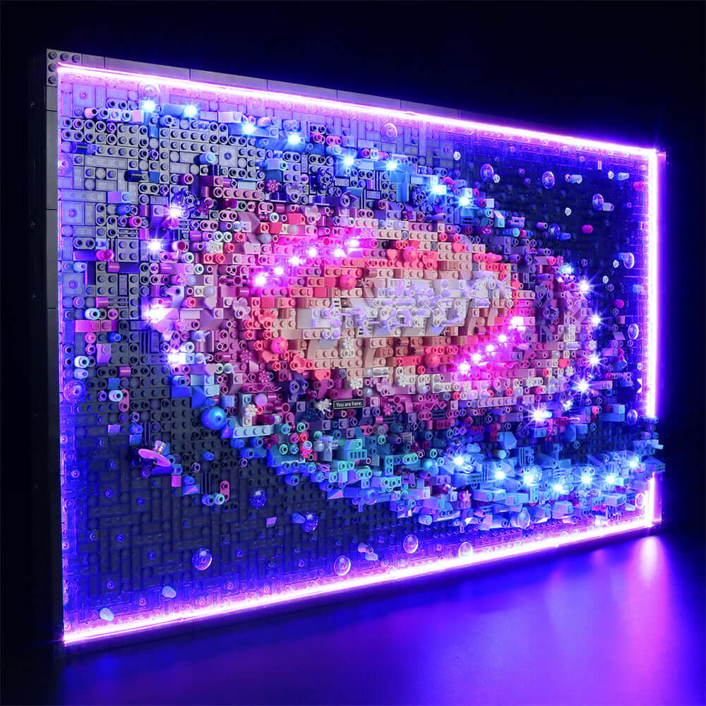 Light kit for The Milky Way Galaxy 31212 -Briksmax