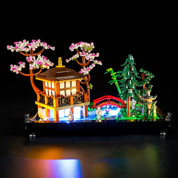 Kit d'éclairage télécommandé pour Lego 10315 Le Jardin Tranquille