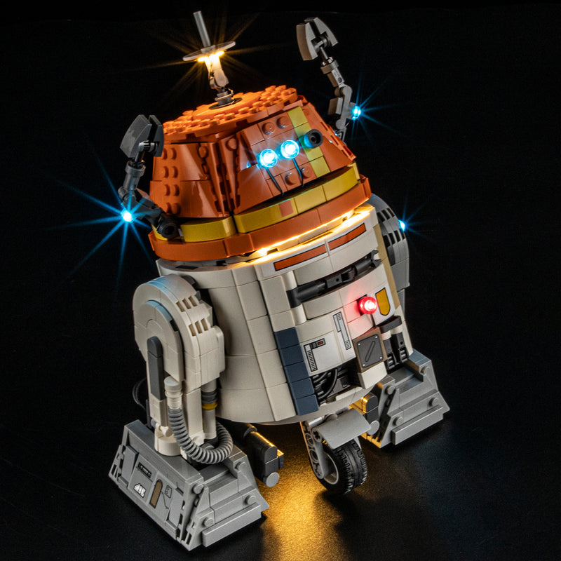 BriksMax 2.0 Light Kit For Chopper (C1-10P)™ Astromech Droid