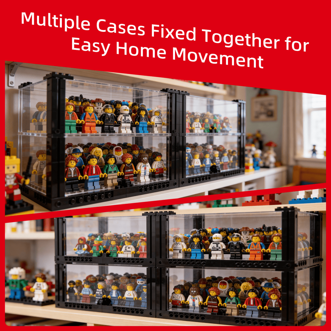LEGO Minifigure Vitrine-BRIKSMAX