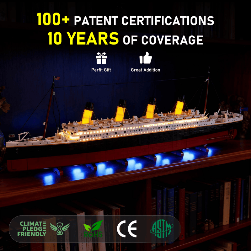LED Beleuchtungsset für LEGO Titanic 10294