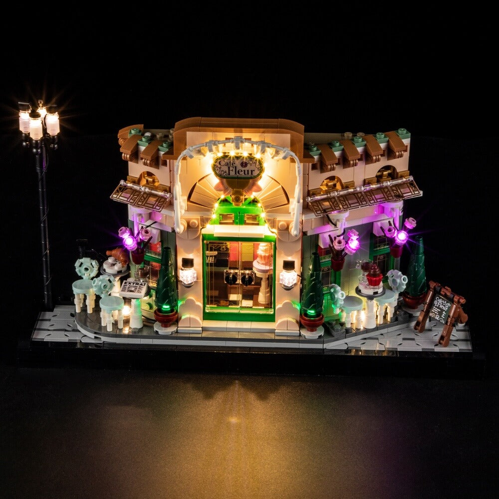 Lightailing Light Kit For LEGO French Café  #10362-4