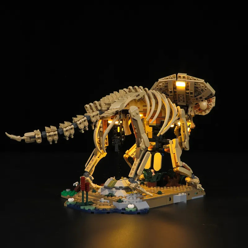 Light kit for Dinosaur Fossils: Triceratops 77985 - Lightailing