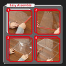 Display Case with Dust Cover(25× 25 × 35 cm) | 2 Pack