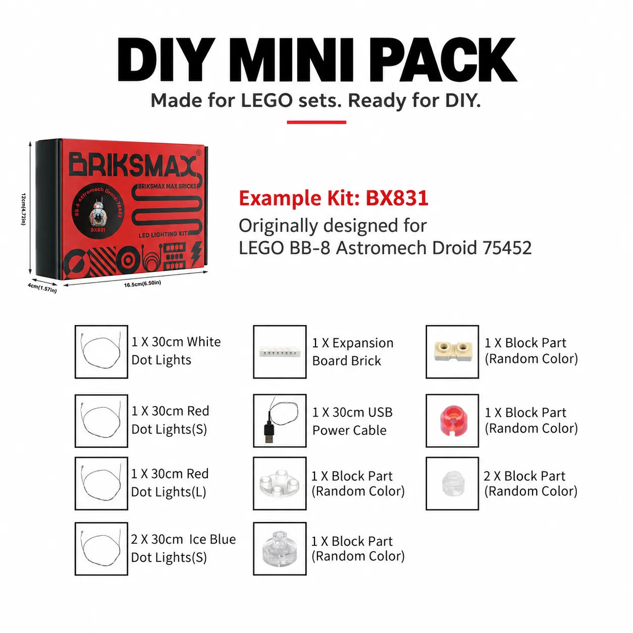 DIY Mini Pack – Lighting Kits for LEGO Builds