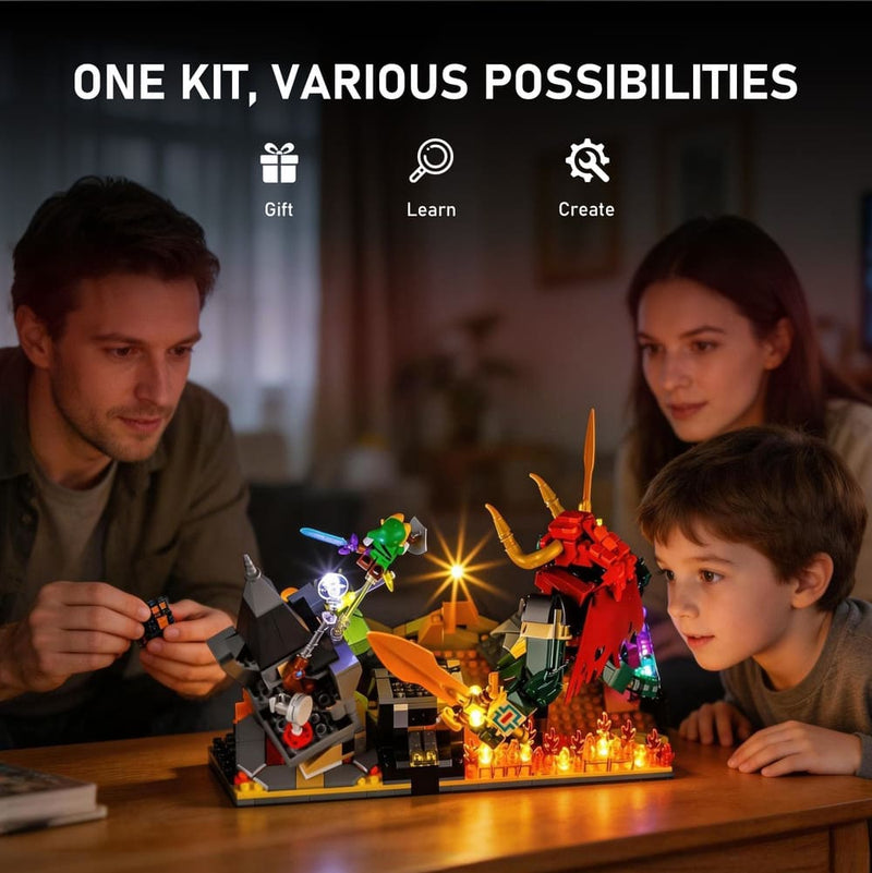 LEGO Ocarina of Time™ The Final Battle LED Lighting Kit | Zelda