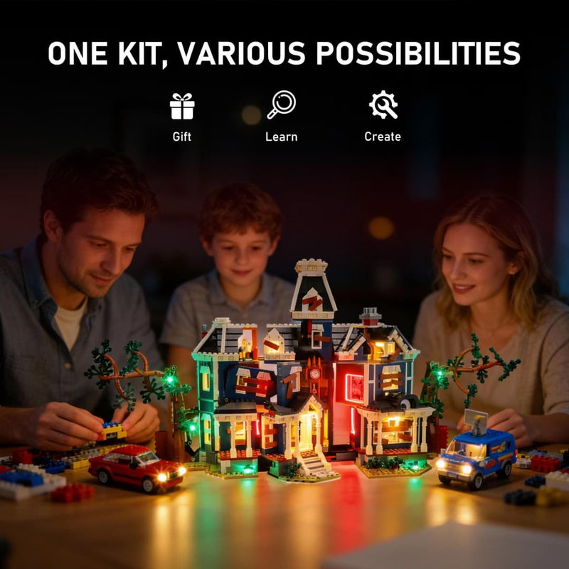 LEGO Stranger Things The Creel House 11370 LED Light Kit | Briksmax ...