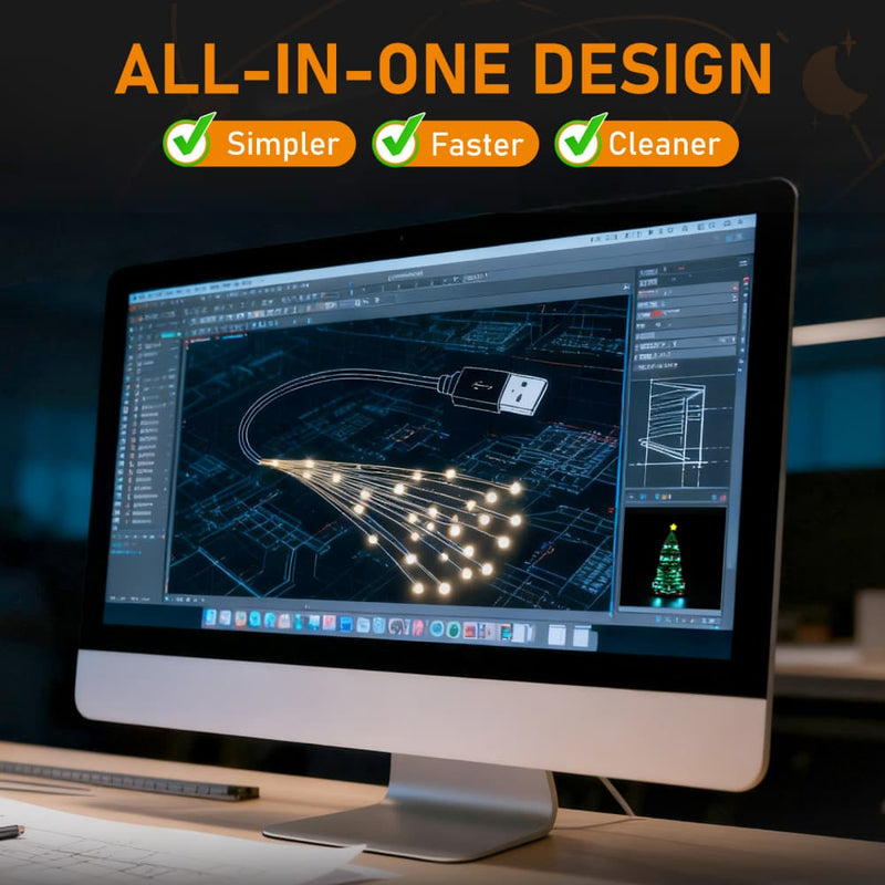 Lightailing Light Kit For Christmas Tree 40573