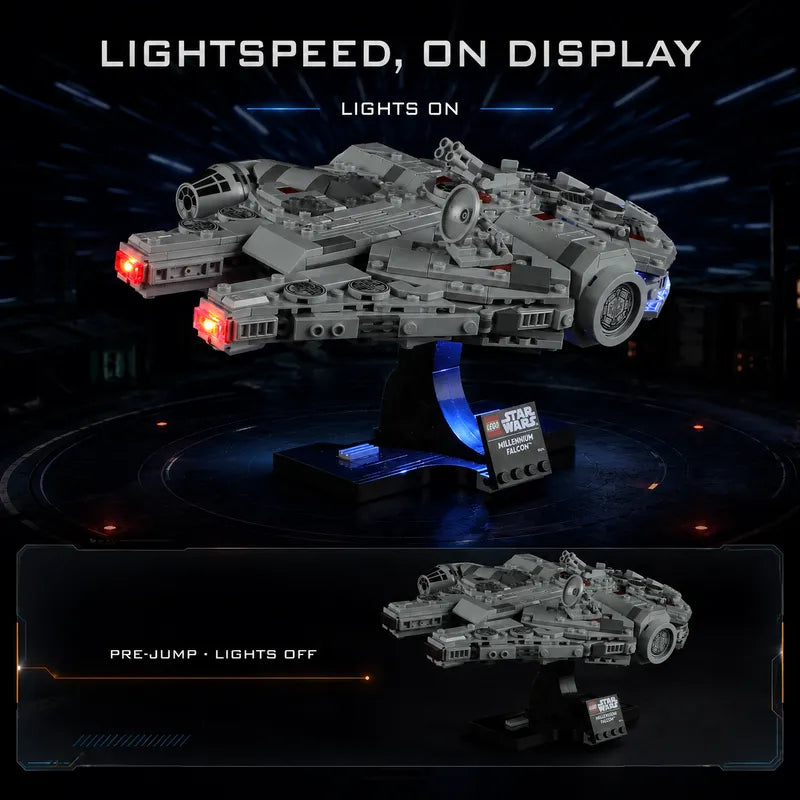 Light Kit for Millennium Falcon 75375-Lightailing