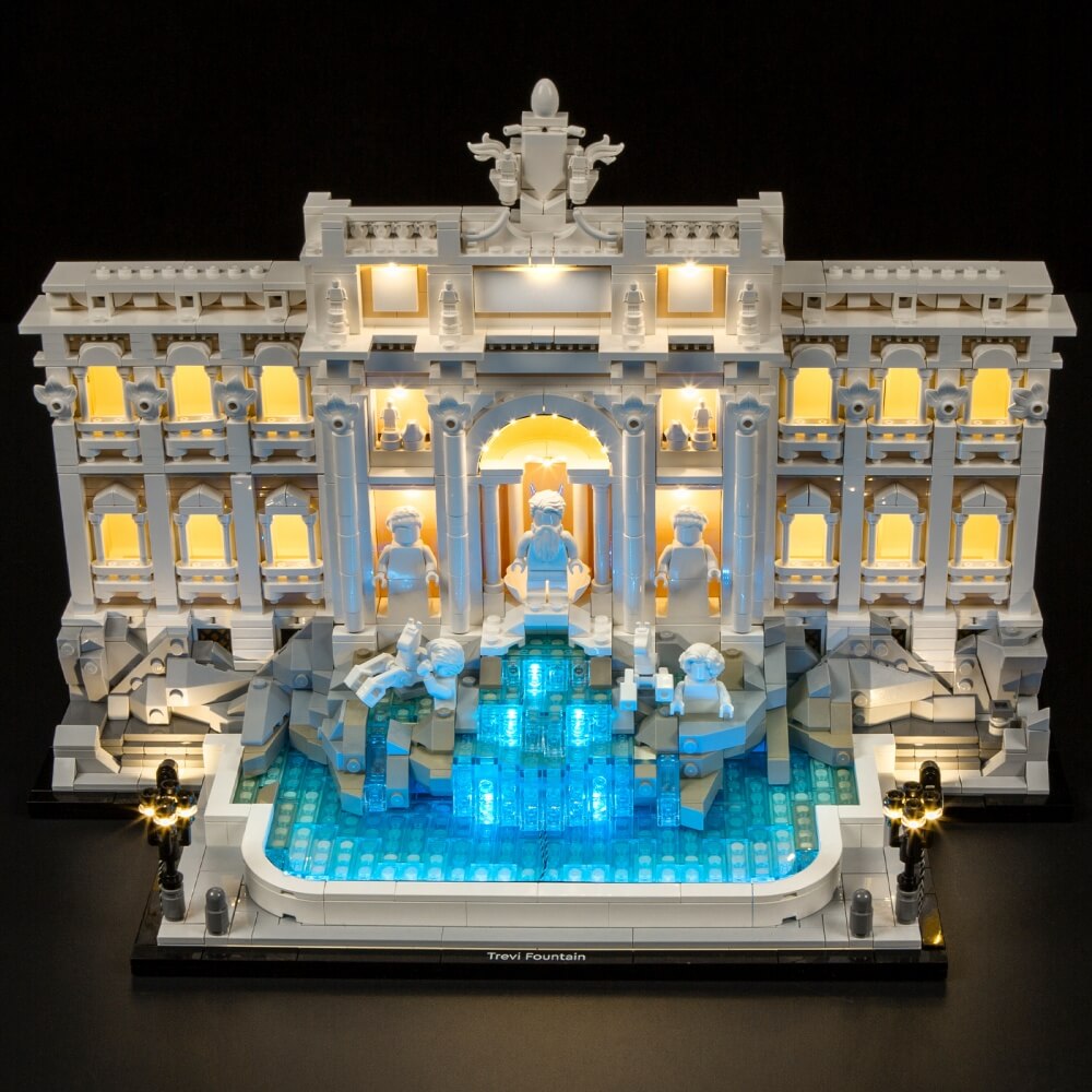 Kit d'éclairage pour fontaine Trevi 21062 - Briksmax 2.0 (Version avec télécommande)