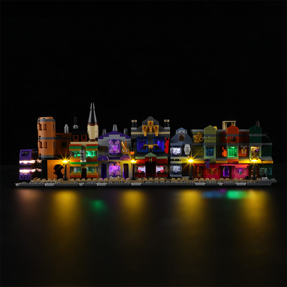 Lightailing Light Kit For LEGO Diagon Alley Wizarding Shops 76444 - 7