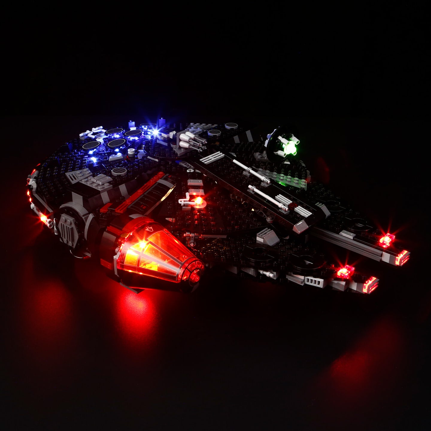 LEGO Star Wars The Dark Falcon lighted model