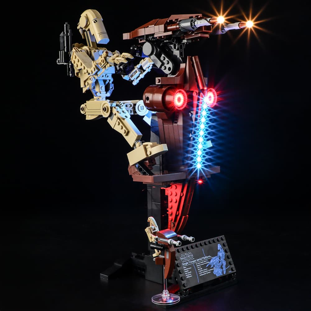 Lightailing Light Kit For LEGO Battle Droid with STAP #75428-  5