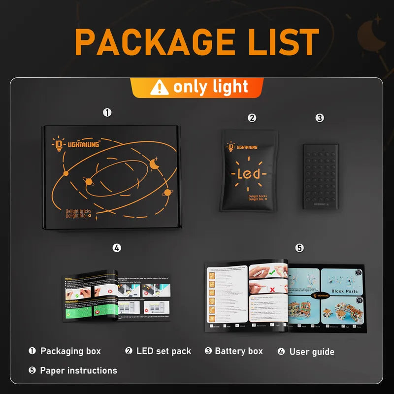 Light Kit For Holiday House 11387 - Lightailing