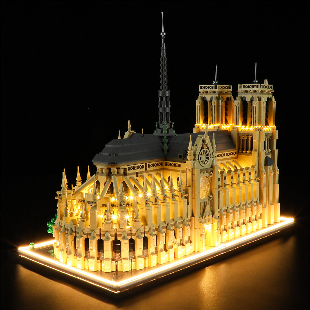 Briksmax Light Kit For LEGO Notre-Dame de Paris 21061-1
