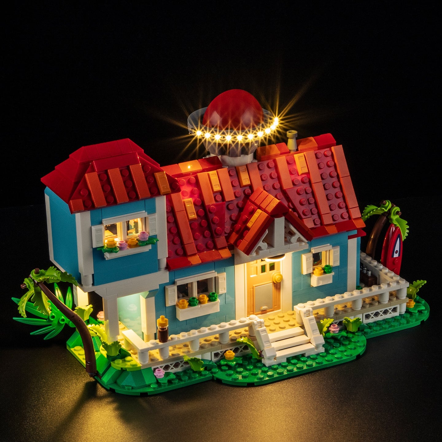 Light Kit for Lilo and Stitch Beach House 43268 -Briksmax 2.0
