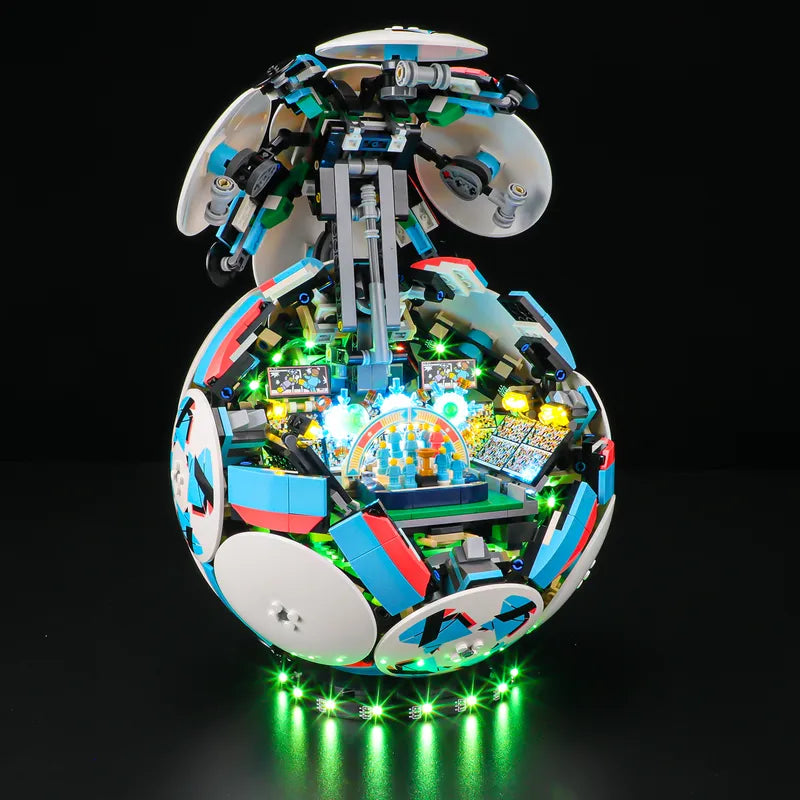 Light Kit for Soccer Ball (Football) 43019 - Briksmax 2.0 | Remote + RGB Version