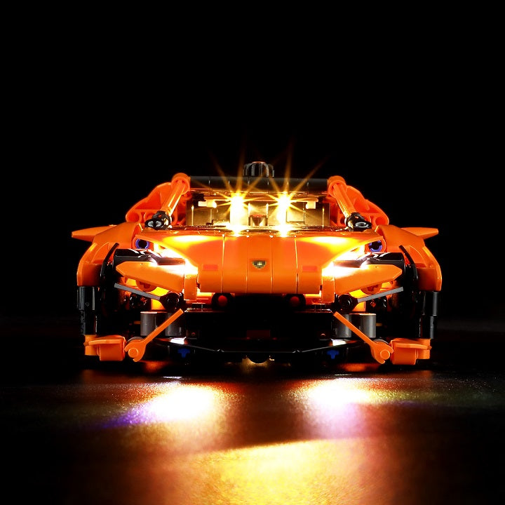 Kit d'éclairage pour Lamborghini Huracán Tecnica Orange 42196-Briksmax