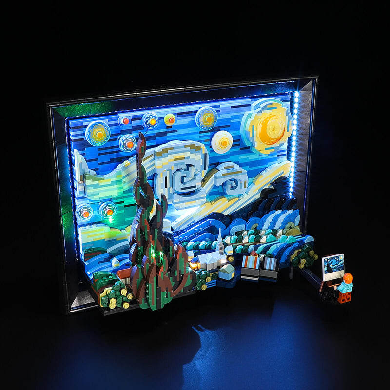 Lightailing Light Kit For LEGO Vincent van Gogh - The Starry Night 21333- 5