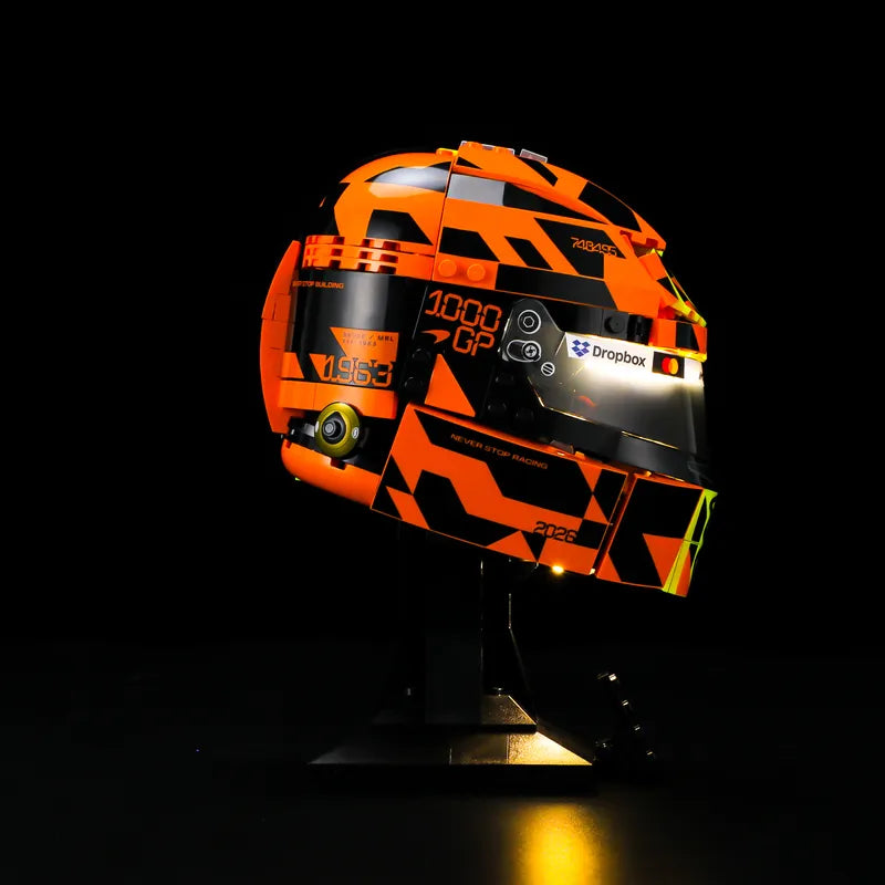 Light kit for McLaren Mastercard F1 Team Lando Norris Helmet 43023 | Wave Sensor Control | Briksmax 2.0
