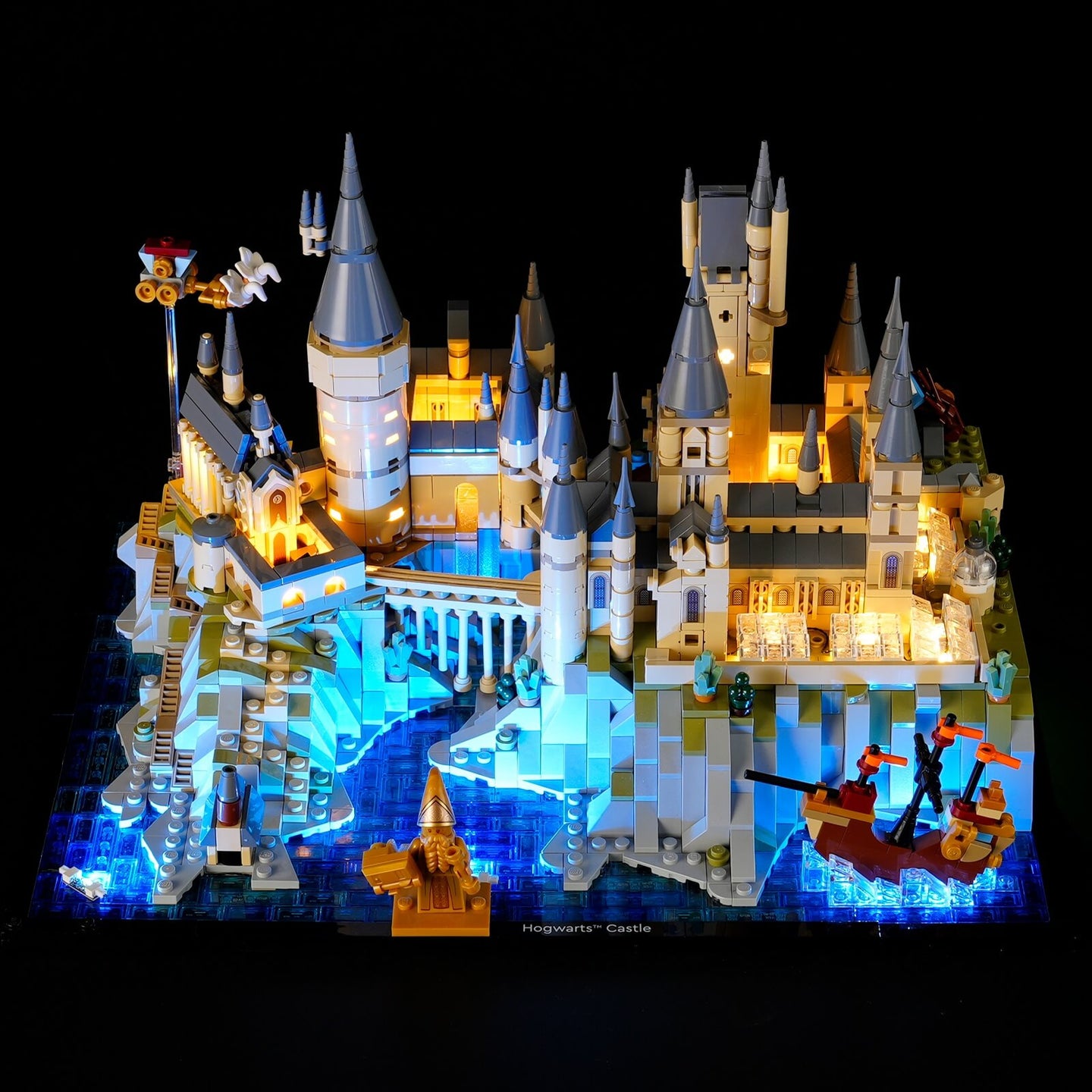 Beleuchtungsset für Schloss und Gelände von Hogwarts 76419 - Briksmax 2.0