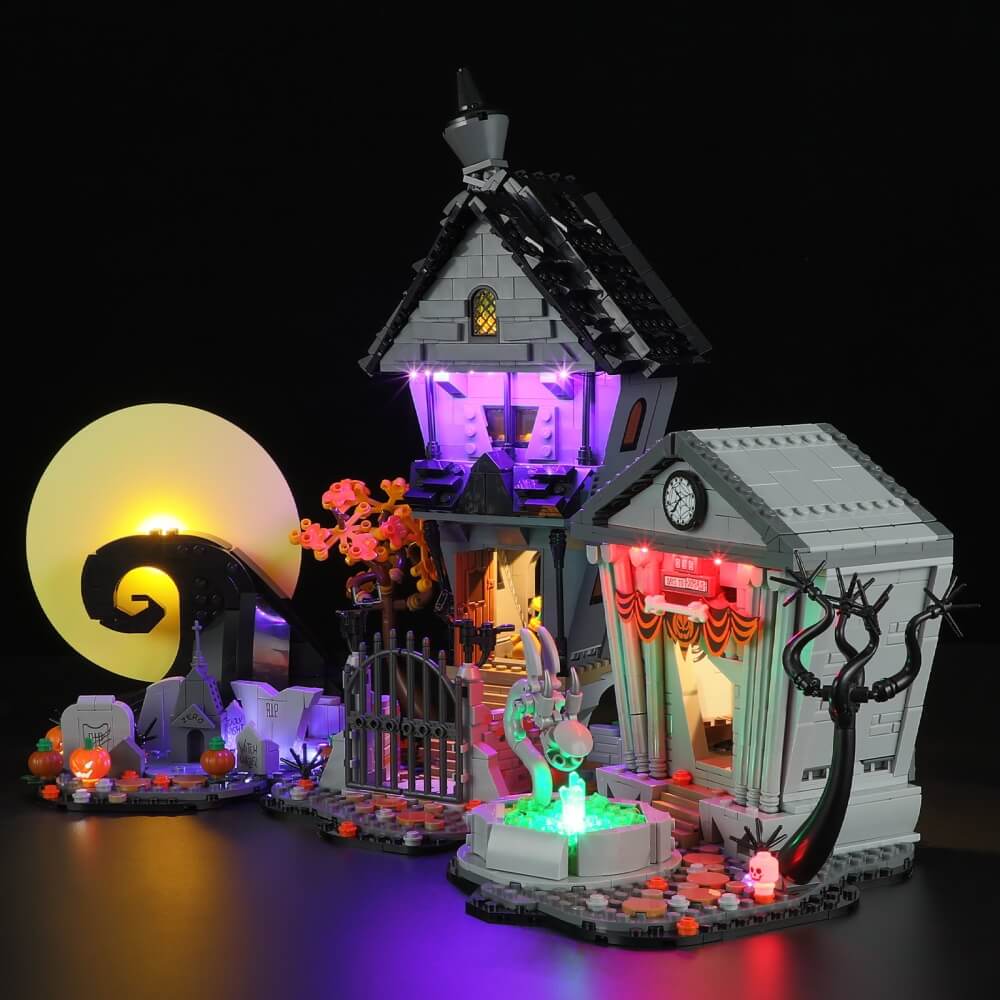 Lightailing Light Kit For LEGO Disney Tim Burton's The Nightmare Before Christmas 21351-4
