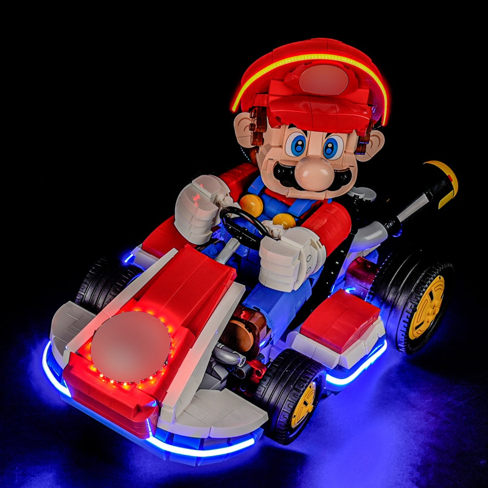 Beleuchtungsset für Mario Kart – Mario &amp; Standard Kart 72037 - Briksmax 2.0