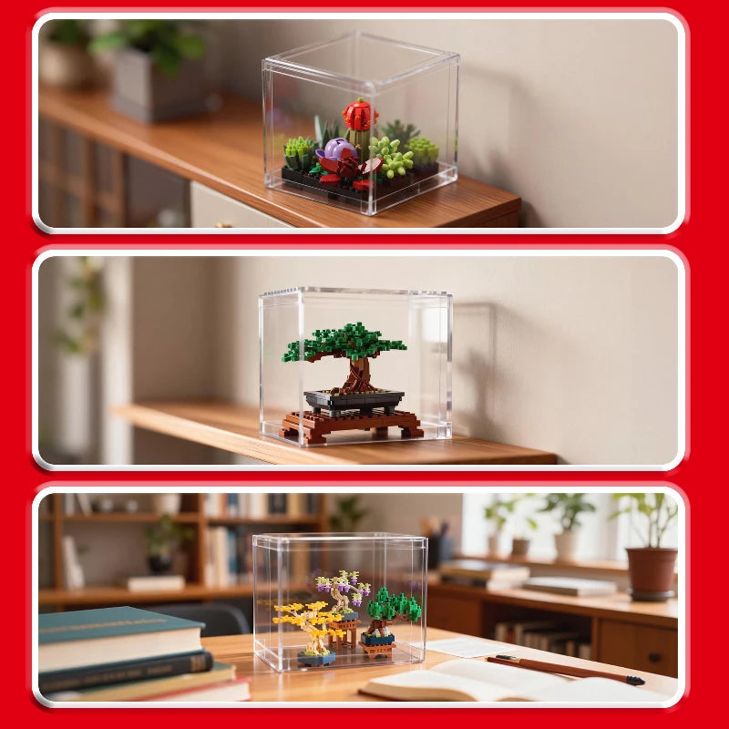 LEGO Vitrine – Schütze deine Modelle (klein) | 2 Stück