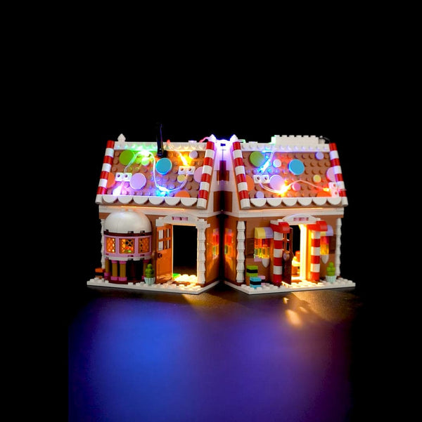 Light Kit For Festive Gingerbread House #40809- Briksmax 2.0【PRE-order, ships from Oct. 20✅】