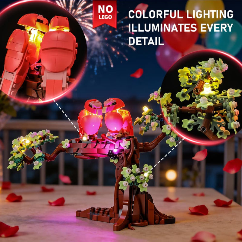 LEGO Love Birds Light Kit | Romantic LED Display Upgrade – Lightailing