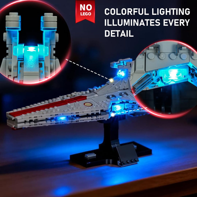 Venator-Class Attack Cruiser LED Light Kit | Star Wars 75441