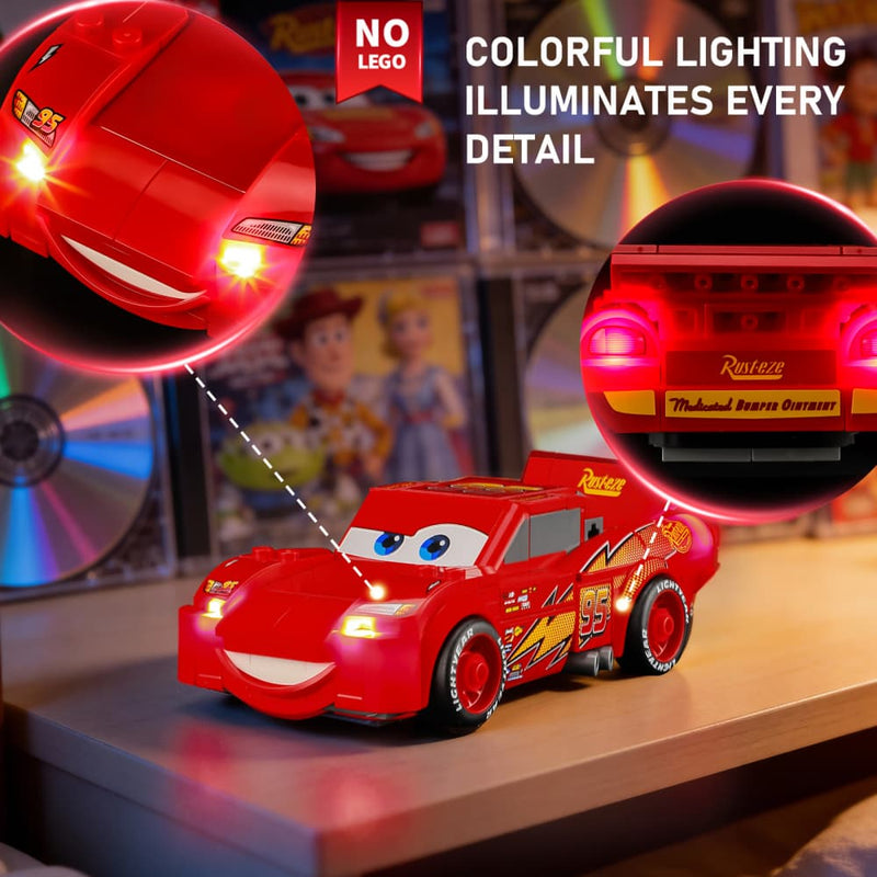 McQueen セットアップ LEGO Lightning McQueen 77255 LED Light Kit | Briksmax – Lightailing