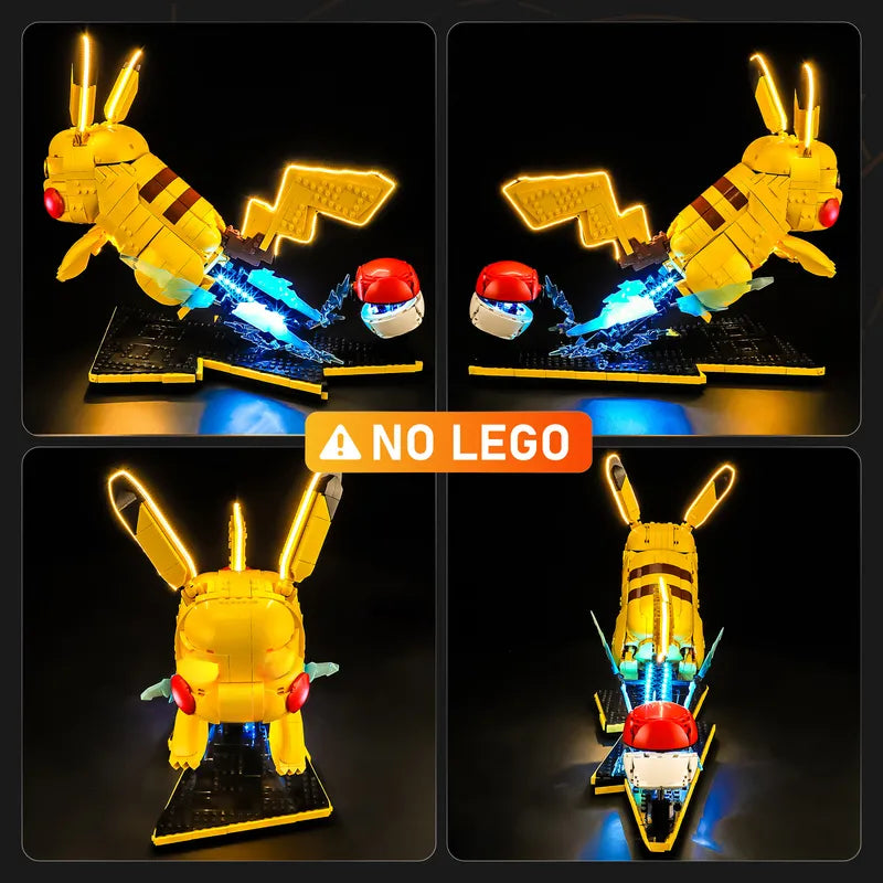 Beleuchtungsset für Pikachu und Pokéball 72152 - Lightailing