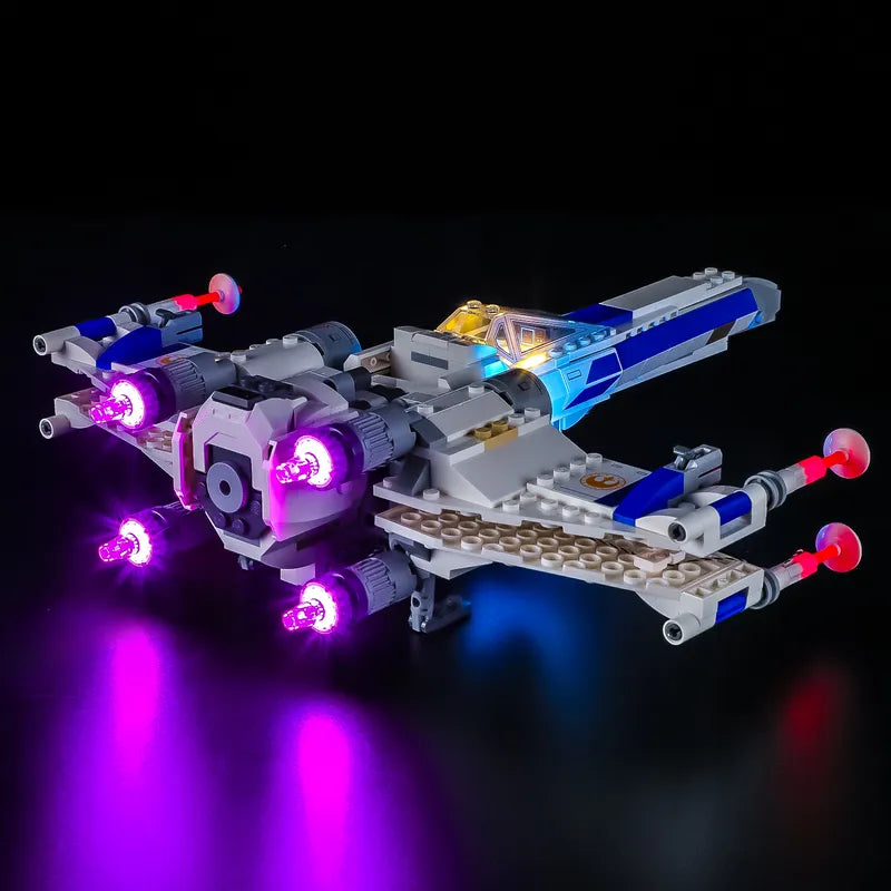 Beleuchtungsset für New Republic X-Wing Starfighter 75460 - Briksmax 2.0