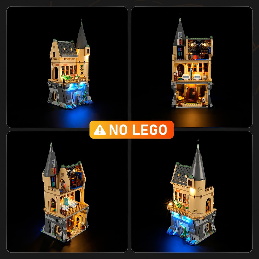 Light Kit for Hogwarts Castle: Hospital Wing 76463 -  Lightailing