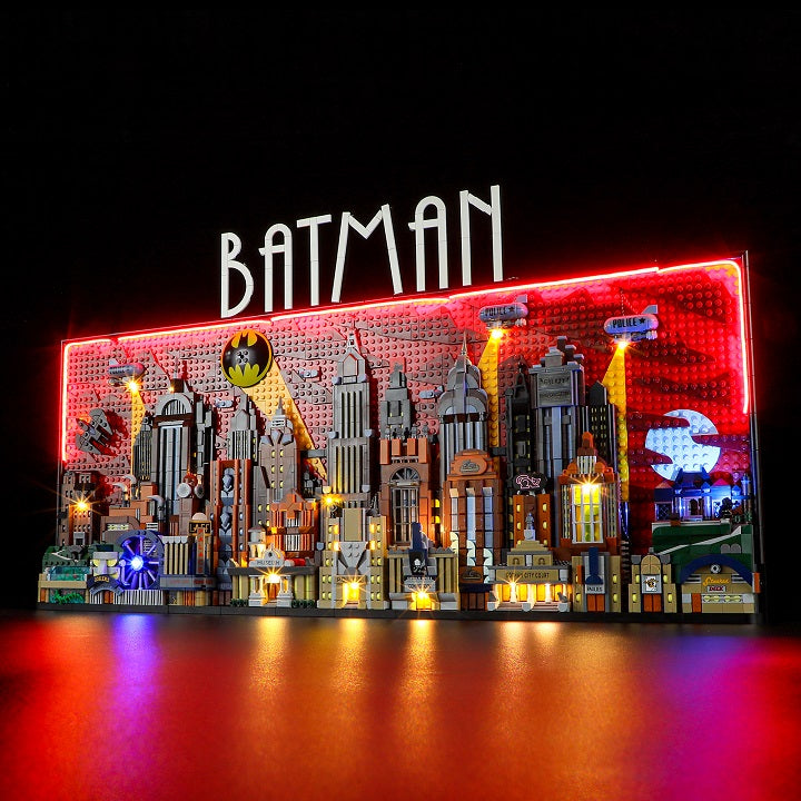 Light Kit For Batman: The Animated Series Gotham City 76271-Briksmax