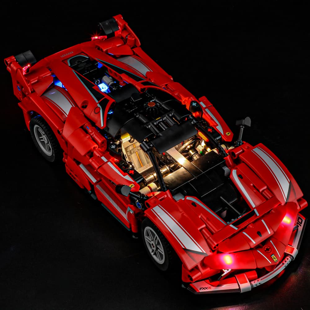Briksmax 2.0 Light Kit For LEGO Ferrari FXX K #42212 - 3
