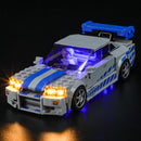 Briksmax Light Kit für 2 schnelle 2 Furious Nissan Skyline GT-R (R34) 76917