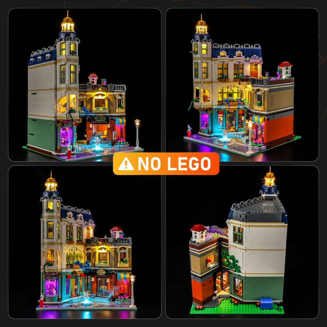 Remote Light Kit for Shopping Street 11371 - Lightailing