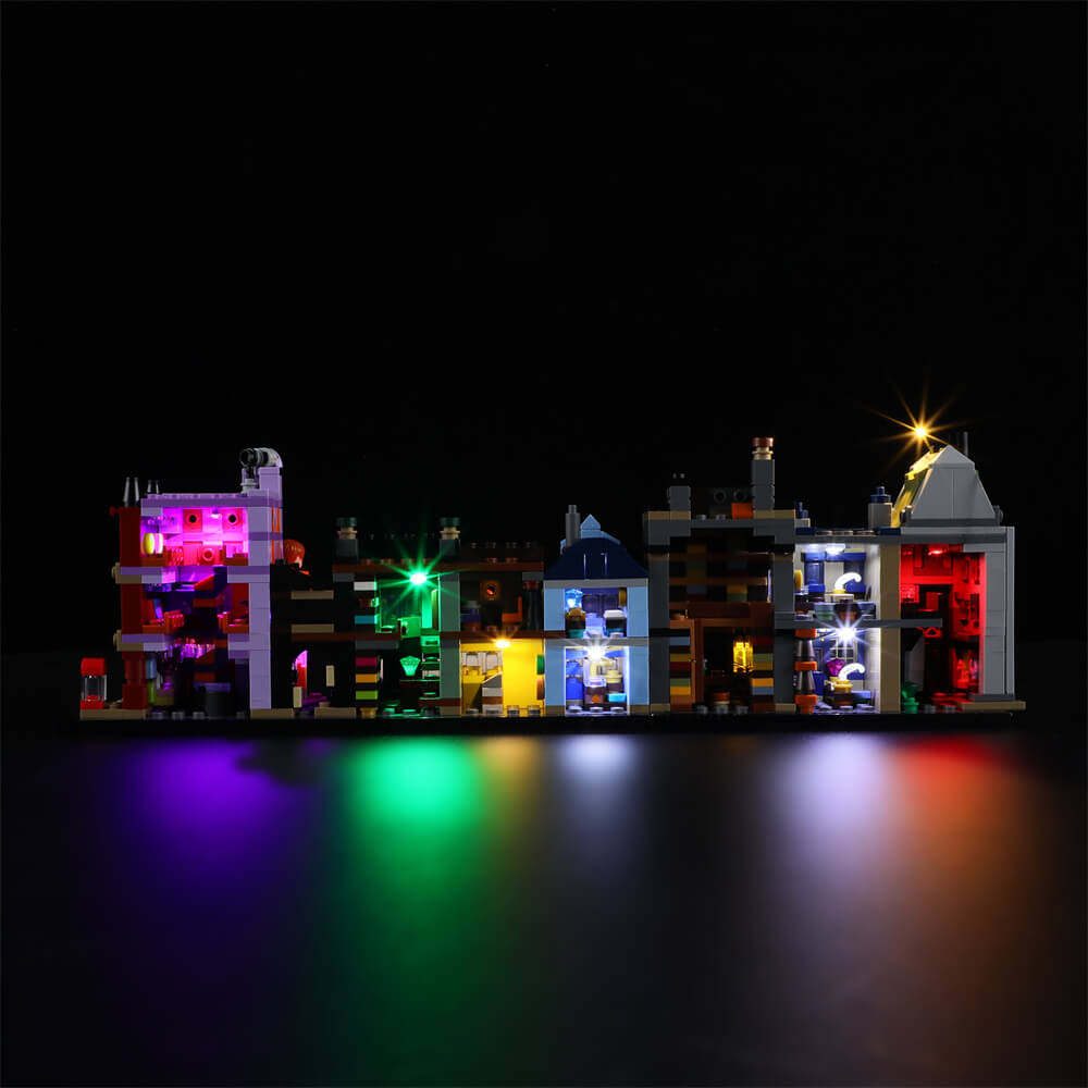 Lightailing Light Kit For LEGO Diagon Alley Wizarding Shops 76444 - 8