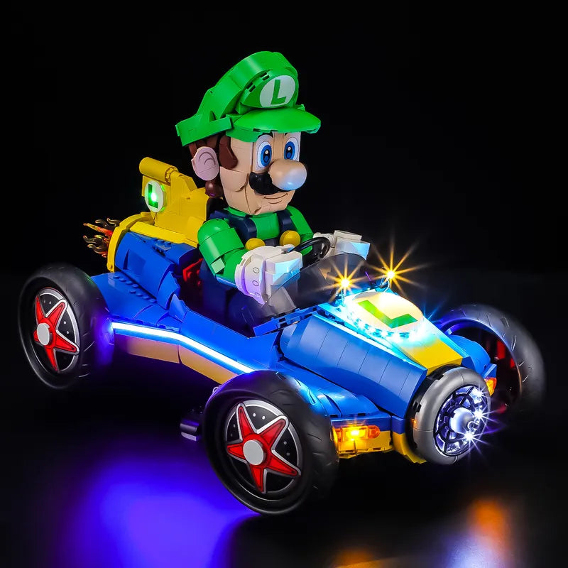 Beleuchtungsset für Mario Kart – Luigi & Mach 8 #72050 - Briksmax 2.0
