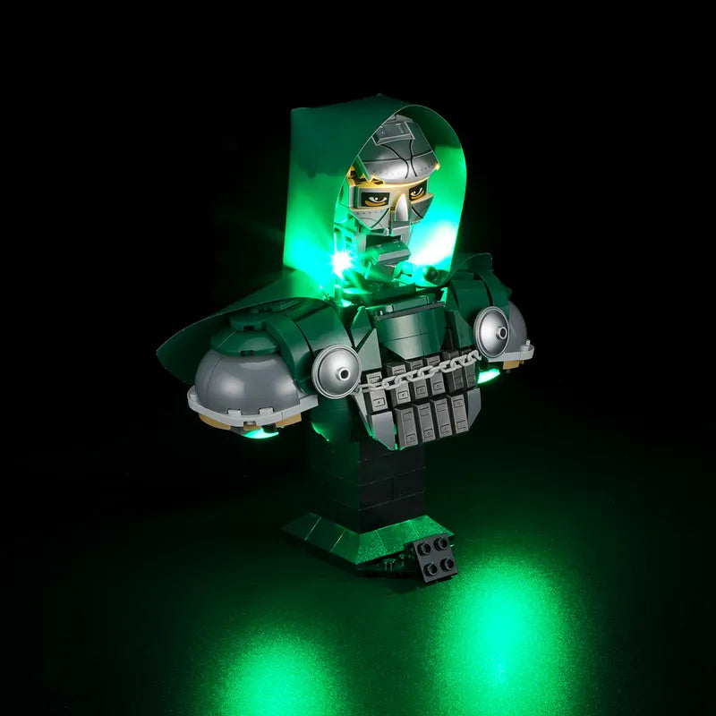 Light Kit for Doctor Doom Bust 76345 - Briksmax 2.0