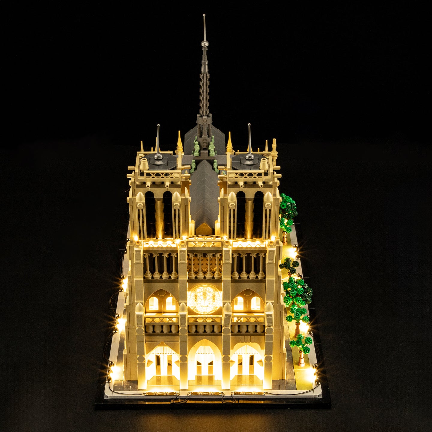 Light Kit for Notre-Dame de Paris 21061-Lightailing(Remote Version)