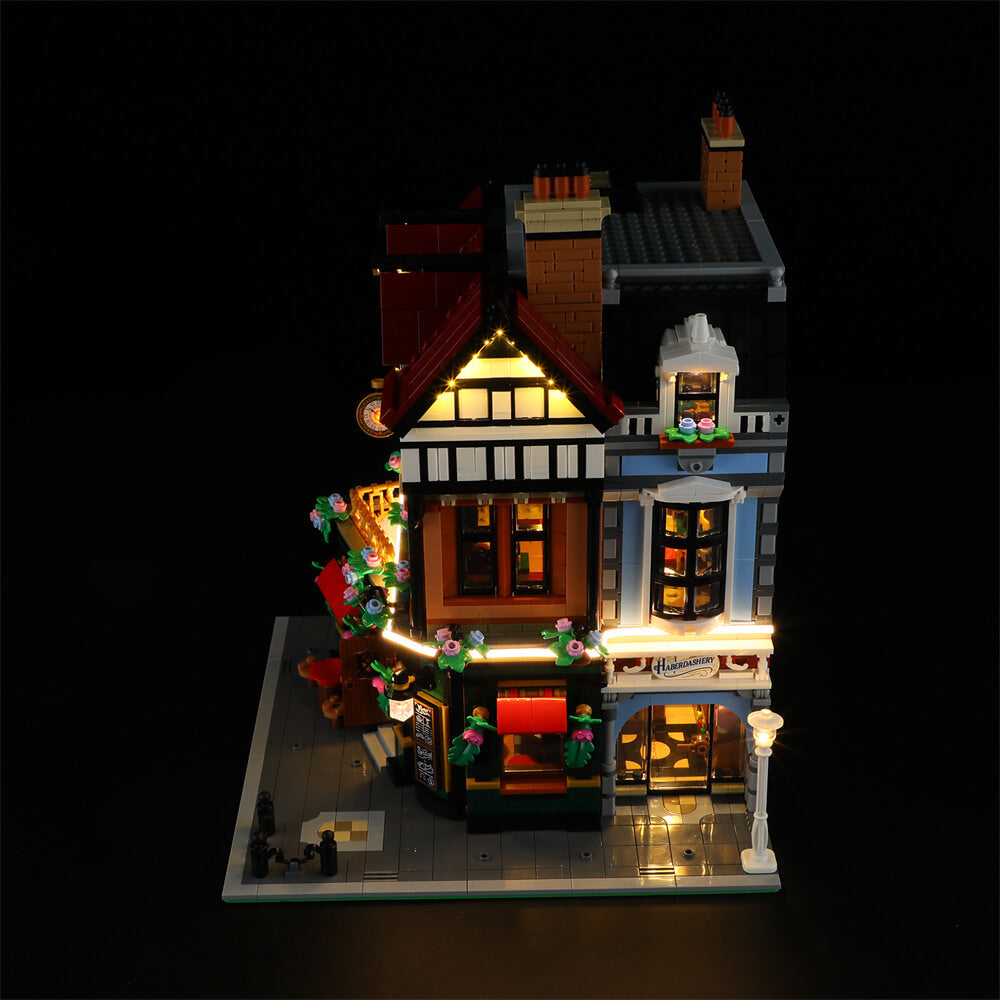 Briksmax 2.0 Light Kit For LEGO Tudor Corner 10350-6
