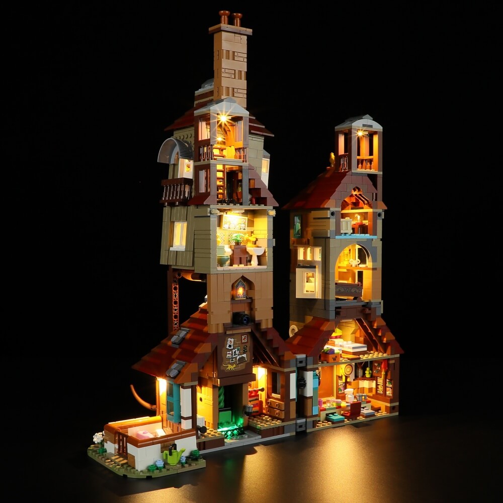 Light Kit For LEGO The Burrow – Collectors' Edition 76437-Lightailing -4