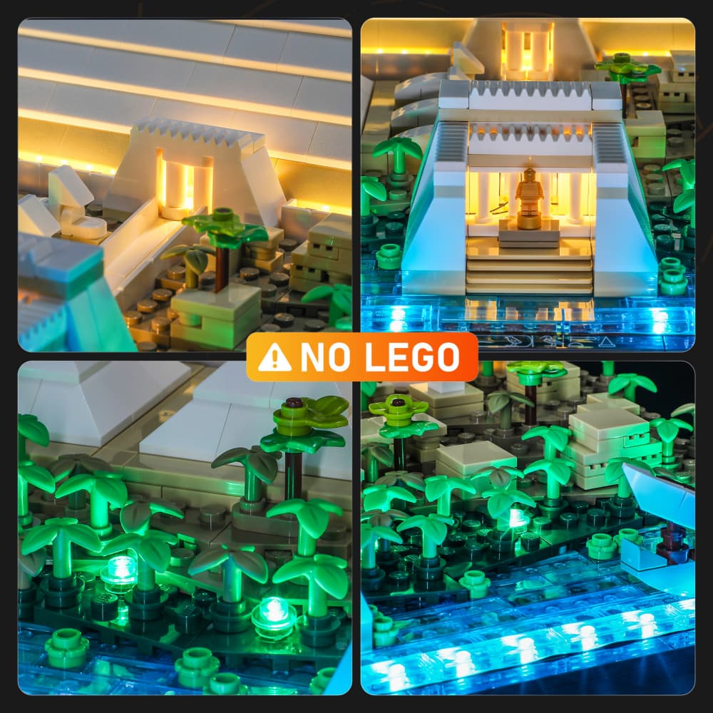 Light Kit for Great Pyramid of Giza 21058-Lightailing
