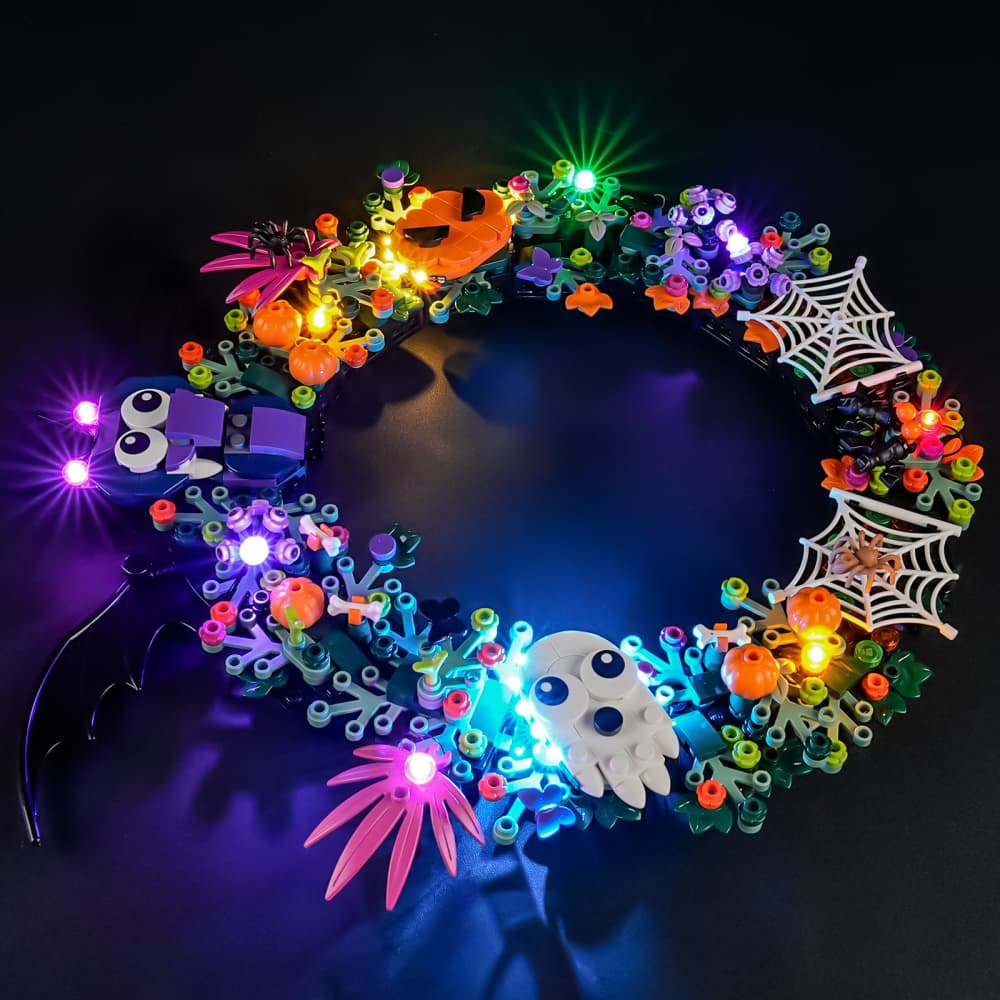 Lightailing Light Kit For LEGO Halloween Wreath  #40825 - 6
